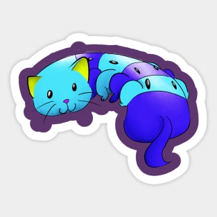 Caterpillar Sticker